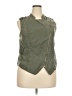Mossimo 100% Lyocell Green Vest Size XXL - photo 1