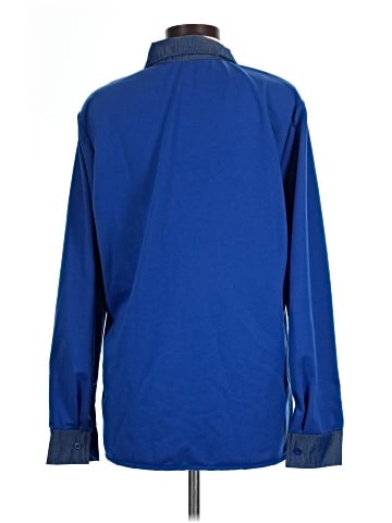 Unbranded Long Sleeve Button-Down Shirt (view 2)