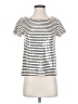 J.Crew 100% Cotton Silver Short Sleeve Top Size XS - photo 1