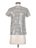J.Crew 100% Cotton Silver Short Sleeve Top Size XS - photo 2