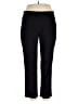 Ruby Rd. Solid Black Active Pants Size 18 - photo 1