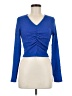 Fashion Blue Long Sleeve Top Size M - photo 1