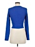 Fashion Blue Long Sleeve Top Size M - photo 2