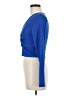 Fashion Blue Long Sleeve Top Size M - photo 5