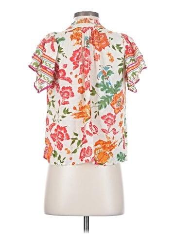 Nicole Miller Artelier Short Sleeve Blouse (view 2)