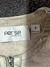 Per Se By Carlisle 100% Polyurethane Metallic Silver Jacket Size 0 - photo 6