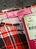 Say What? Plaid Red 3/4 Sleeve Blouse Size S (kids) - photo 3