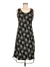 Karin Stevens 100% Polyester Stars Black Casual Dress Size 6 (petite) - photo 1