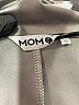 Momo Metallic Gray Silver Romper Size M - photo 3