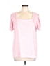 Assorted Brands Pink Short Sleeve Top Size XL - photo 1