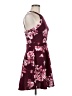 B. Smart Floral Burgundy Cocktail Dress Size 9 - photo 4