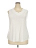 Unbranded Ivory Sleeveless Blouse Size 2X - photo 1