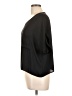 Lush 100% Polyester Black Short Sleeve Blouse Size L - photo 5