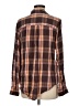 SO Plaid Brown Long Sleeve Button-Down Shirt Size M - photo 2