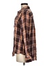 SO Plaid Brown Long Sleeve Button-Down Shirt Size M - photo 5