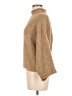 William Rast Tweed Tan Turtleneck Sweater Size M - photo 5