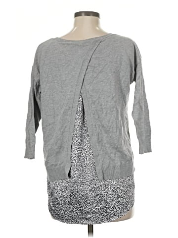Ann Taylor Factory 3/4 Sleeve Top (view 2)