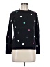 Hobbs London 100% Cotton Polka Dots Black Pullover Sweater Size M - photo 1