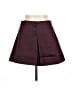 H&M Solid Burgundy Formal Skirt Size 10 - photo 1