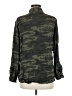 Sanctuary 100% Rayon Camo Green Long Sleeve Button-Down Shirt Size M - photo 2