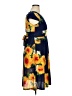 Assorted Brands Print Blue Casual Dress Size XL - photo 4