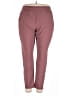 Stylus Solid Burgundy Active Pants Size XXL - photo 1