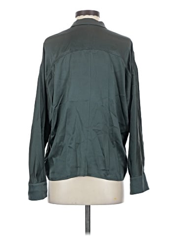 Vince. Long Sleeve Silk Top (view 2)