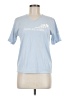 Nike 100% Polyester Blue Short Sleeve T-Shirt Size M - photo 1