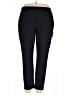Stylus Solid Black Active Pants Size XXL - photo 1