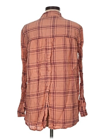 Free People Long Sleeve Button-Down Shirt (view 2)