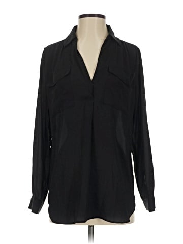 Ann Taylor Long Sleeve Blouse (view 1)