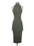 Zara Solid Green Cocktail Dress Size S - photo 1