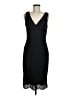 White House Black Market Chevron-herringbone Black Cocktail Dress Size M - photo 1