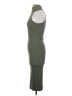 Zara Solid Green Cocktail Dress Size S - photo 5