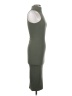 Zara Solid Green Cocktail Dress Size S - photo 4