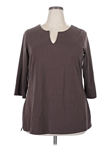 Jessica London 3/4 Sleeve T-Shirt (view 1)