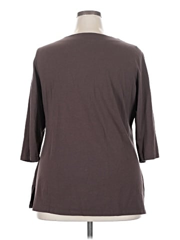 Jessica London 3/4 Sleeve T-Shirt (view 2)