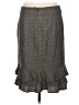 Classiques Entier Houndstooth Gray Formal Skirt Size 6 - photo 2