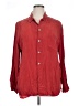 Chico's Design 100% Rayon Red Long Sleeve Button-Down Shirt Size XL (3) - photo 1