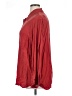 Chico's Design 100% Rayon Red Long Sleeve Button-Down Shirt Size XL (3) - photo 5