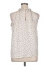 B Collection by Bobeau Ivory Sleeveless Blouse Size XL - photo 2