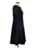 DKNY Solid Black Casual Dress Size 12 - photo 4