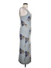 Forever 21 Blue Casual Dress Size L - photo 4