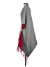 Pretty Persuasions 100% Acrylic Gray Poncho One size (estimated) - photo 5