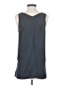 14th & Union 100% Polyester Gray Sleeveless Blouse Size XS - photo 2