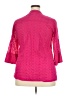 Assorted Brands Pink 3/4 Sleeve Blouse Size XXL - photo 2