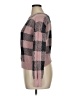 Moral Fiber Checkered-gingham Pink Pullover Sweater Size XL - photo 5