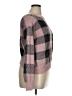 Moral Fiber Checkered-gingham Pink Pullover Sweater Size XL - photo 4