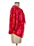 Shein 100% Polyester Pink 3/4 Sleeve Blouse Size 6 - photo 4
