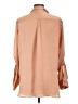 DKNY 100% Polyester Tan 3/4 Sleeve Blouse Size L (estimated) - photo 2